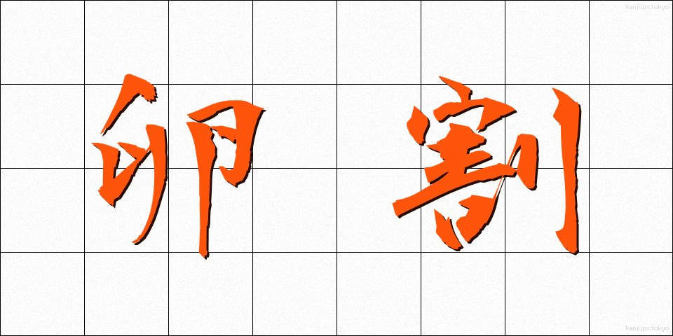 卵割 (らんかつ)