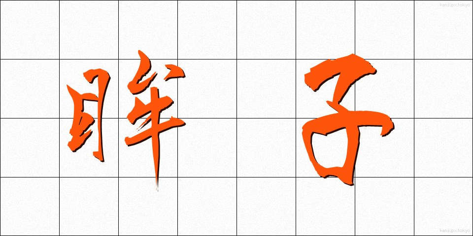 眸子 (ぼうし)