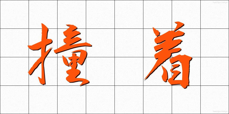 撞着 (どうちゃく)