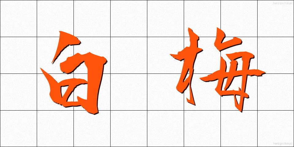 白梅 (しらうめ)