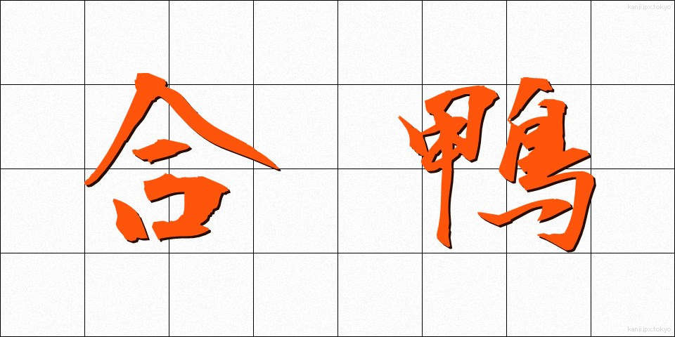 合鴨 (あいがも)