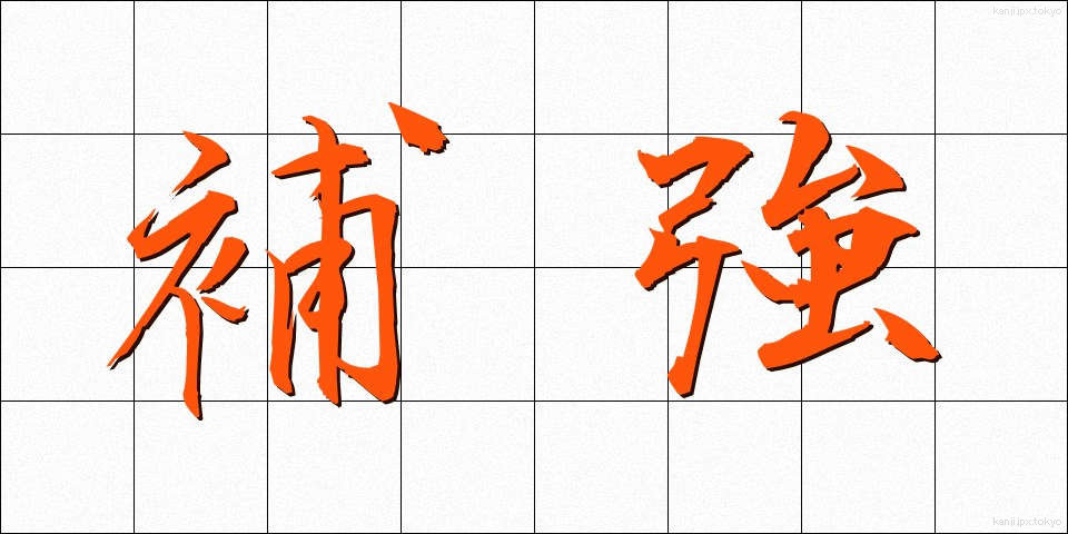 補強 (ほきょう)