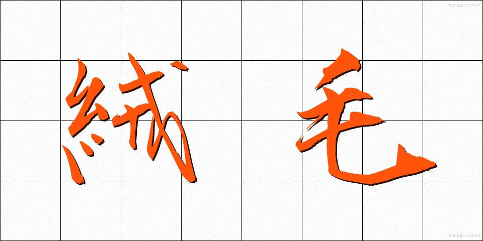 絨毛 (じゅうもう)