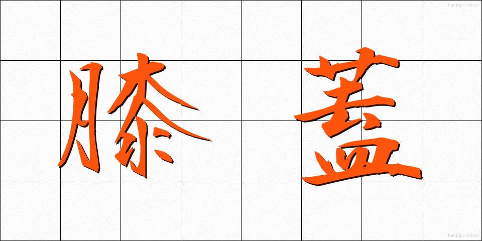 膝蓋 (しつがい)