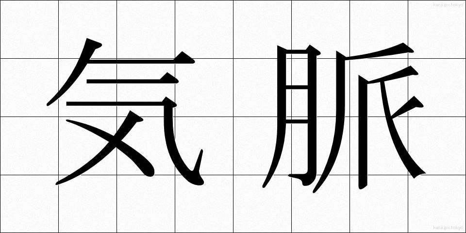 気脈 (きみゃく)