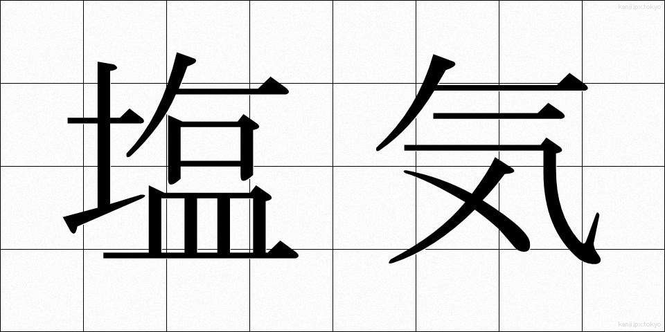 塩気 (しおけ)