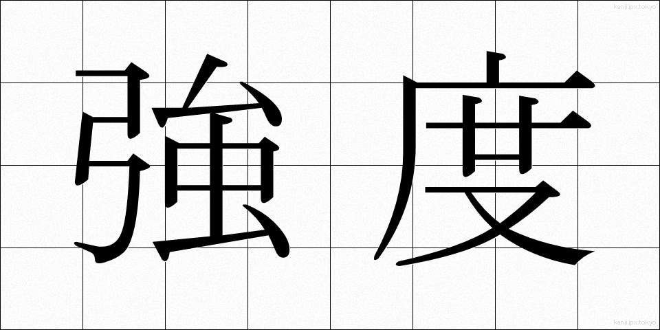 強度 (きょうど)