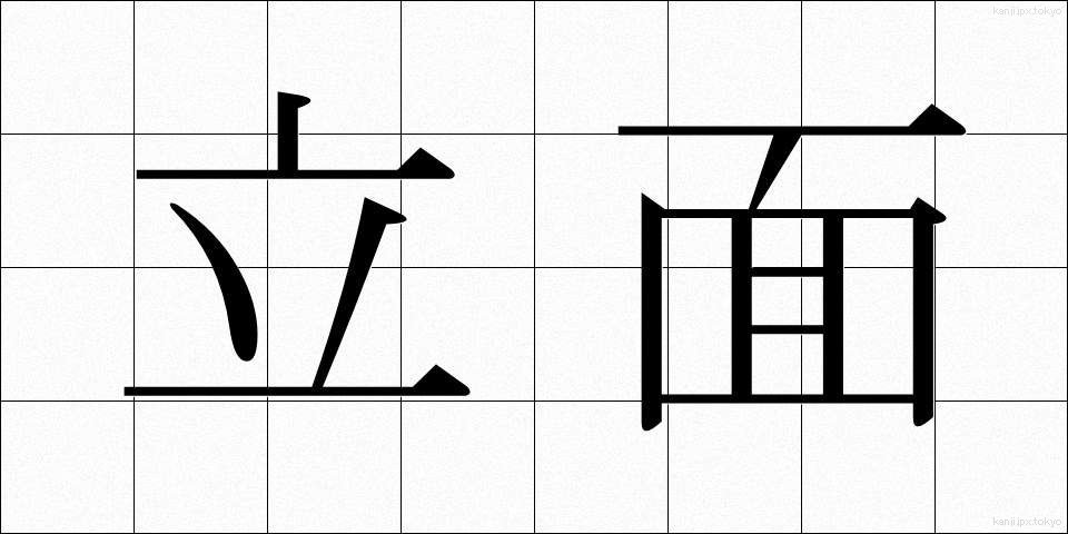 立面 (りつめん)