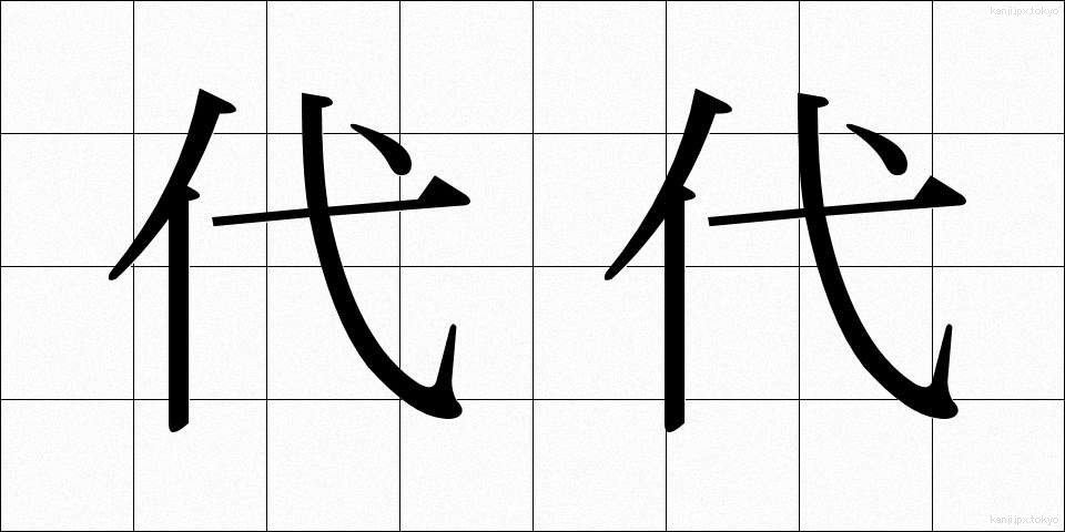 代代 (だいだい)
