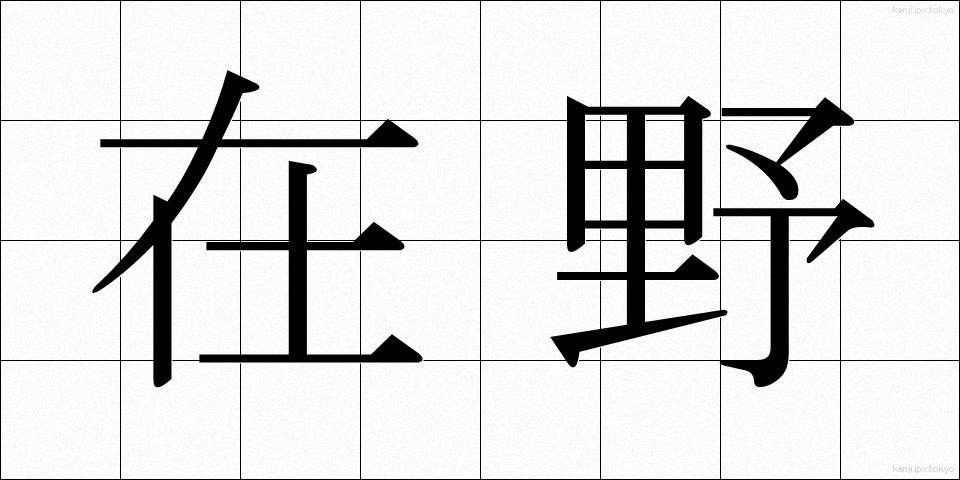 在野 (ざいや)