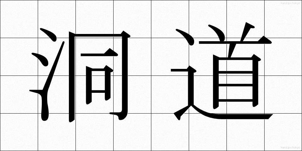 洞道 (どうどう)