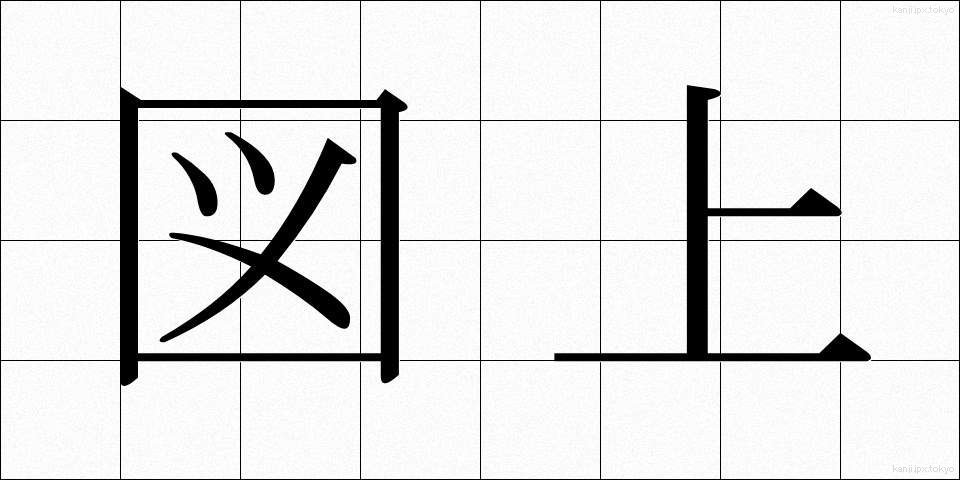 図上 (ずじょう)