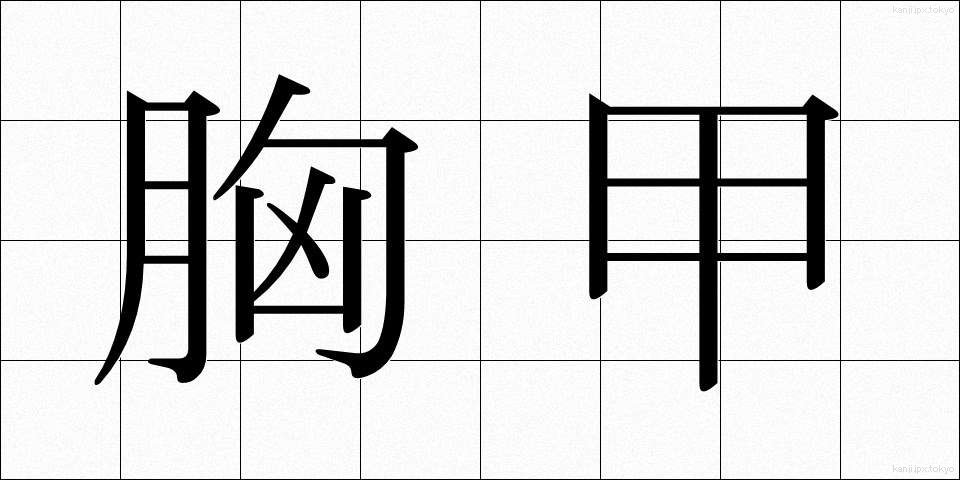 胸甲 (きょうこう)