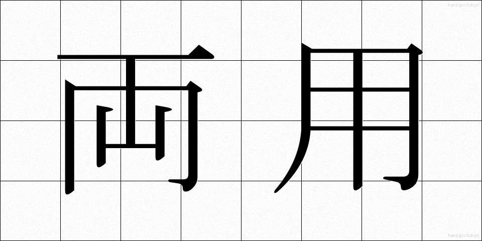 両用 (りょうよう)
