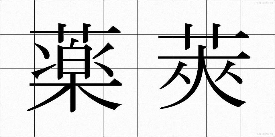 薬莢 (やっきょう)