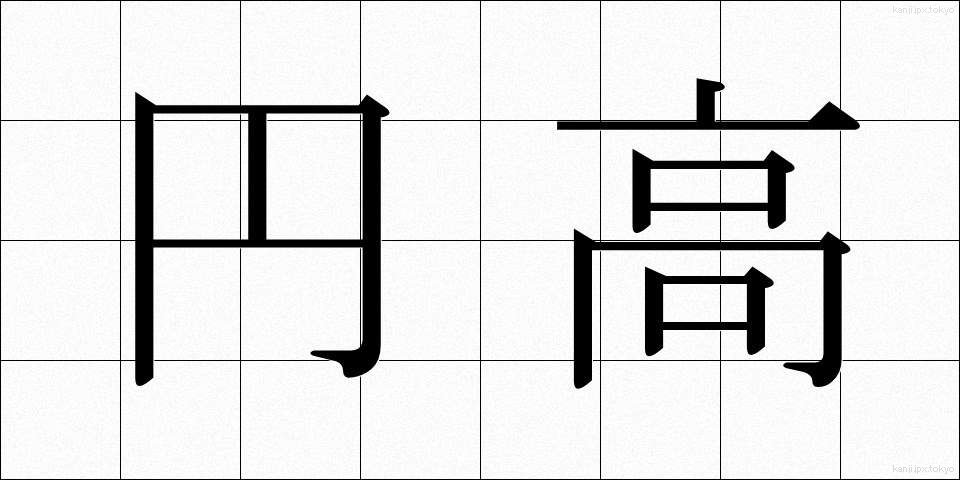 円高 (えんだか)