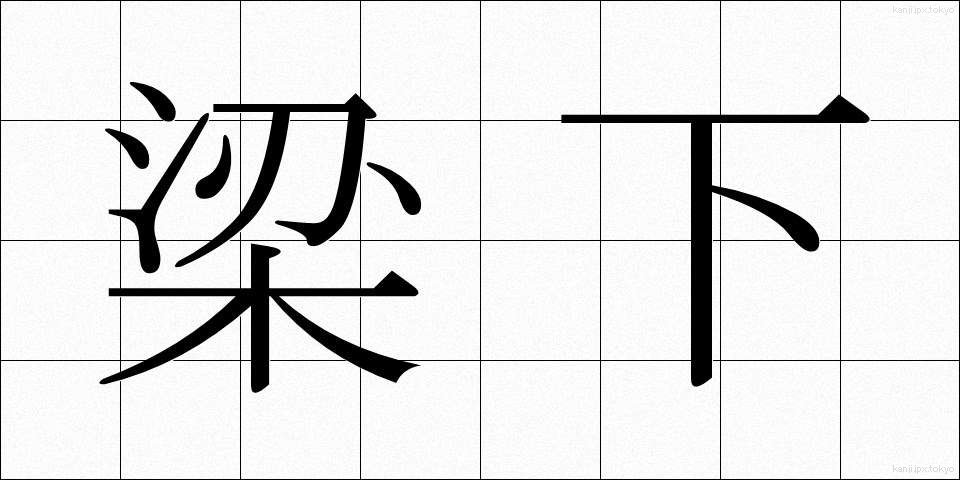 梁下 (りょうか)