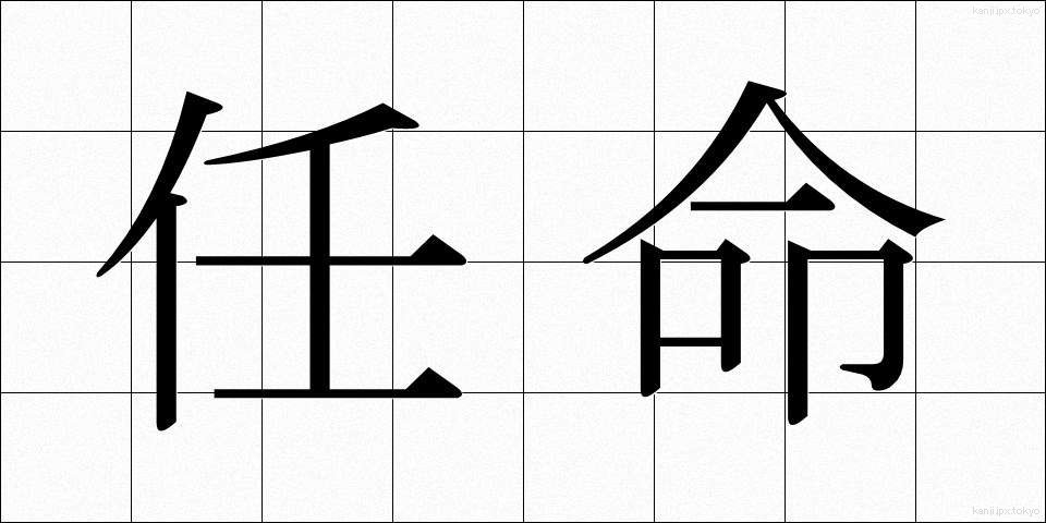 任命 (にんめい)