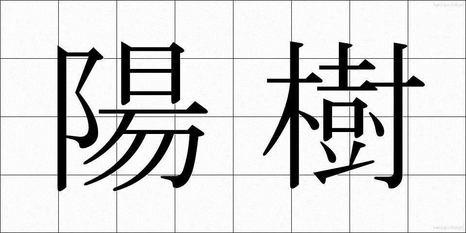 陽樹 (ようじゅ)