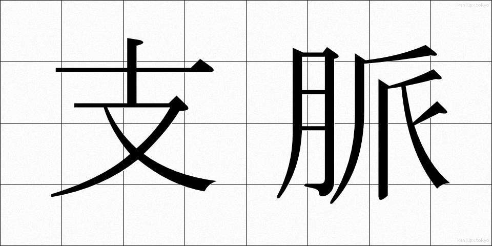 支脈 (しまく)