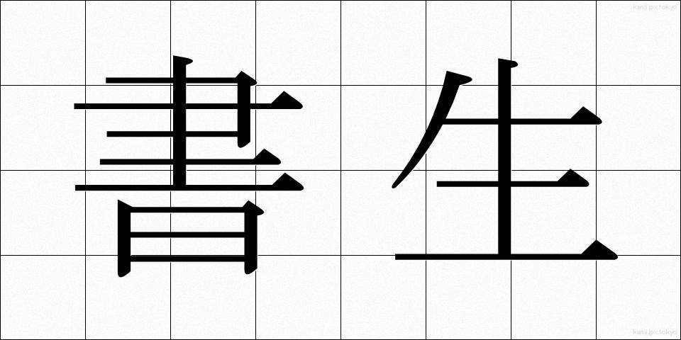 書生 (しょせい)