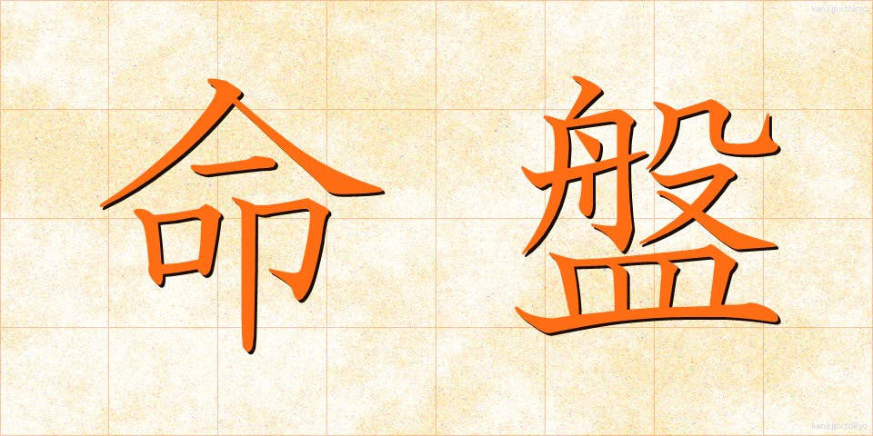命盤 (めいばん)