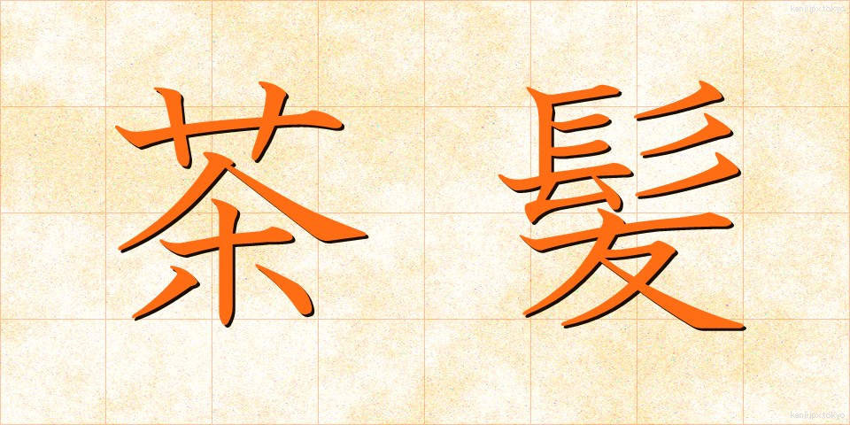 茶髪 (ちゃぱつ)