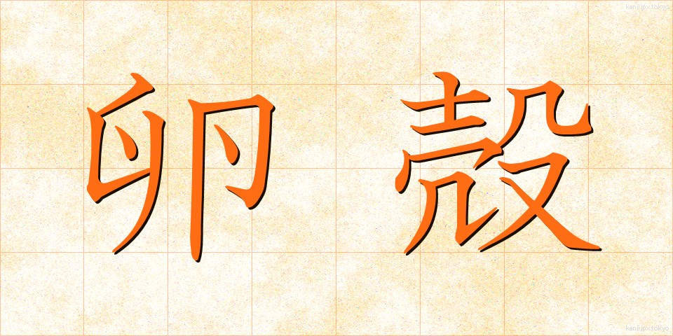 卵殻 (らんかく)