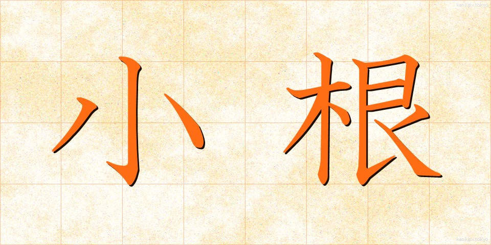 小根 (しょうこん)