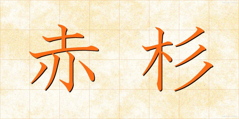 赤杉 (あかすぎ)