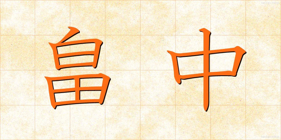 畠中 (はたなか)