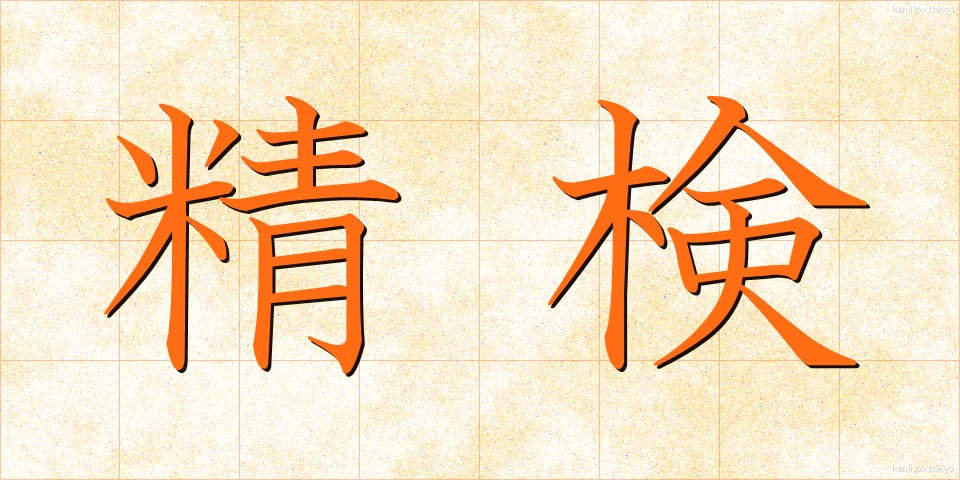 精検 (せいけん)