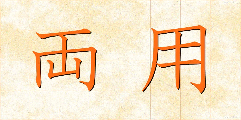 両用 (りょうよう)