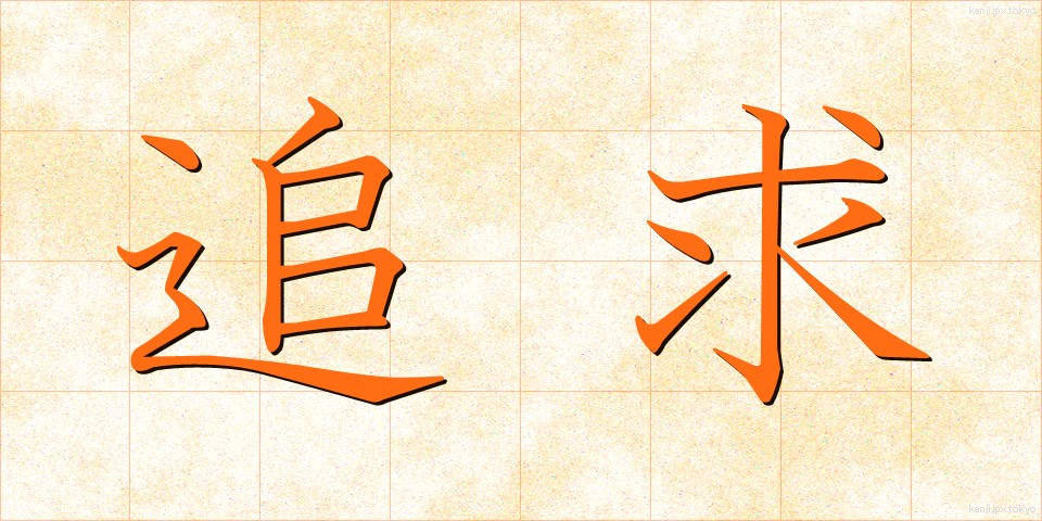 追求 (ついきゅう)