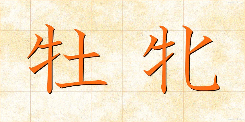 牡牝 (ぼひん)