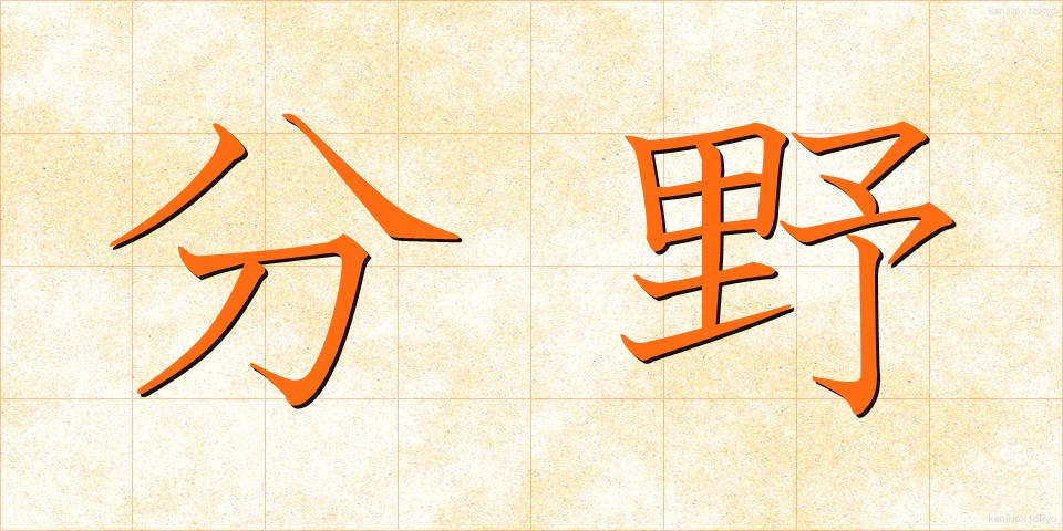分野 (ぶんや)