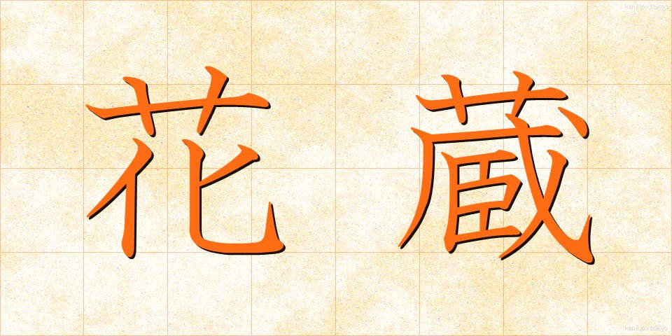 花蔵 (かぞう)