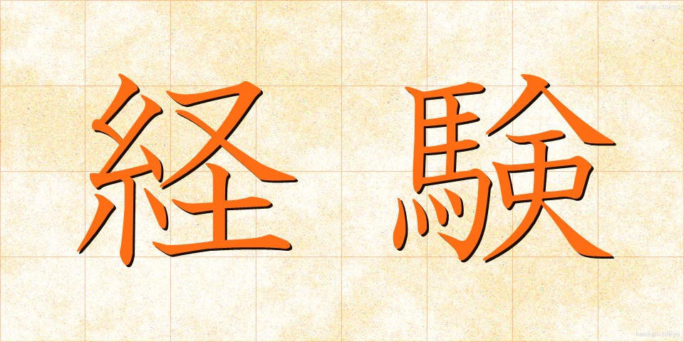 経験 (けいけん)