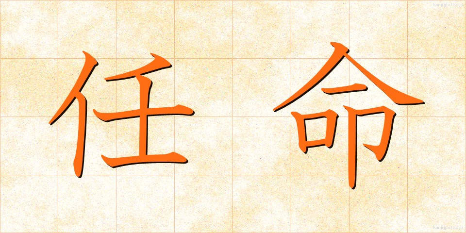 任命 (にんめい)