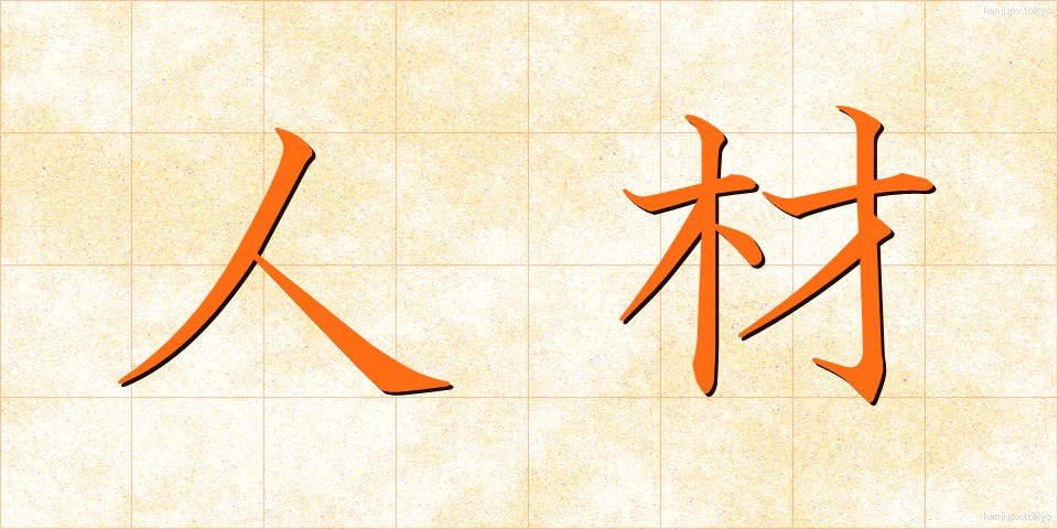 人材 (じんざい)