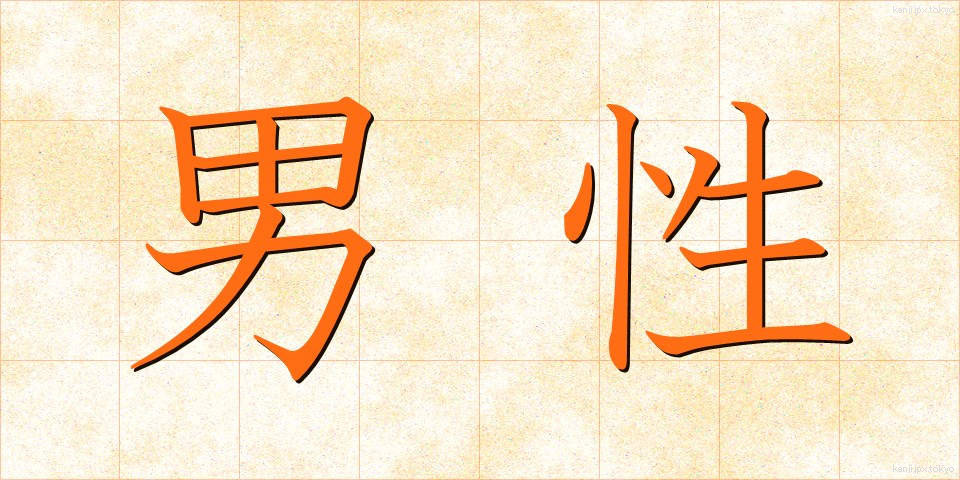 男性 (だんせい)