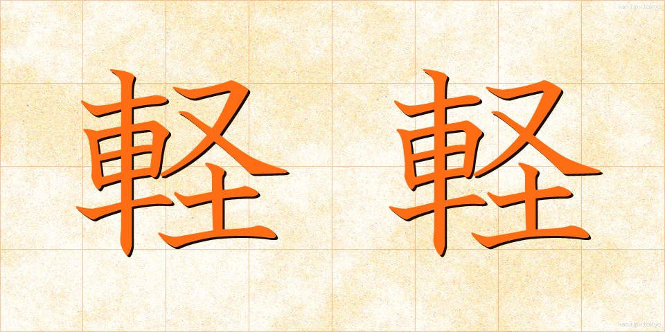 軽軽 (けいけい)