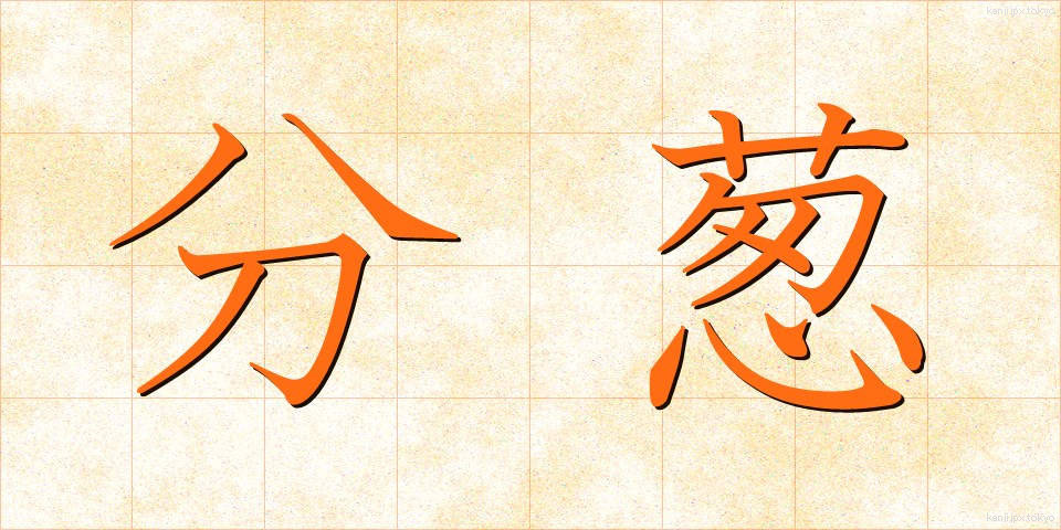 分葱 (わけぎ)