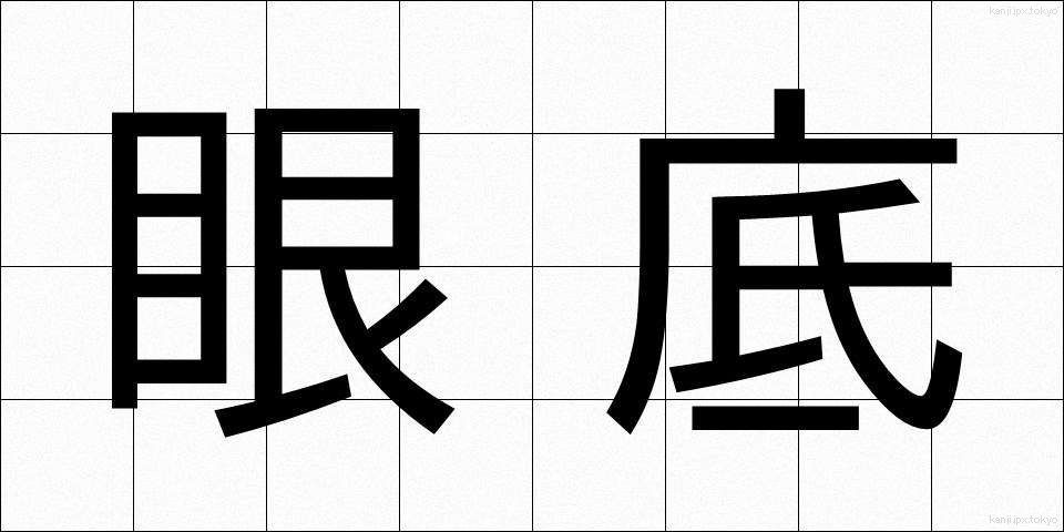眼底 (がんてい)
