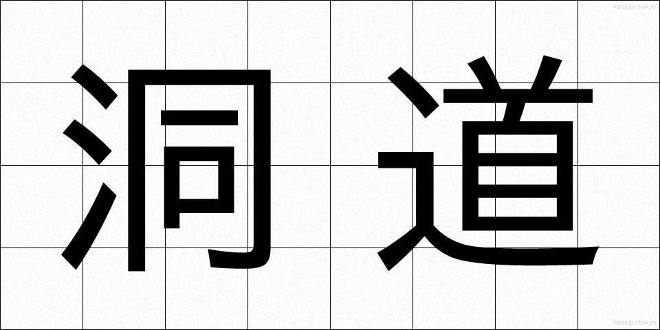 洞道 (どうどう)