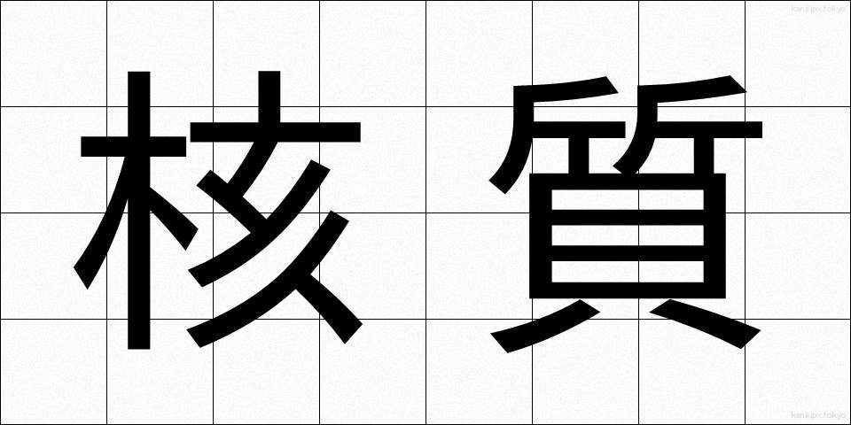 核質 (かくしつ)
