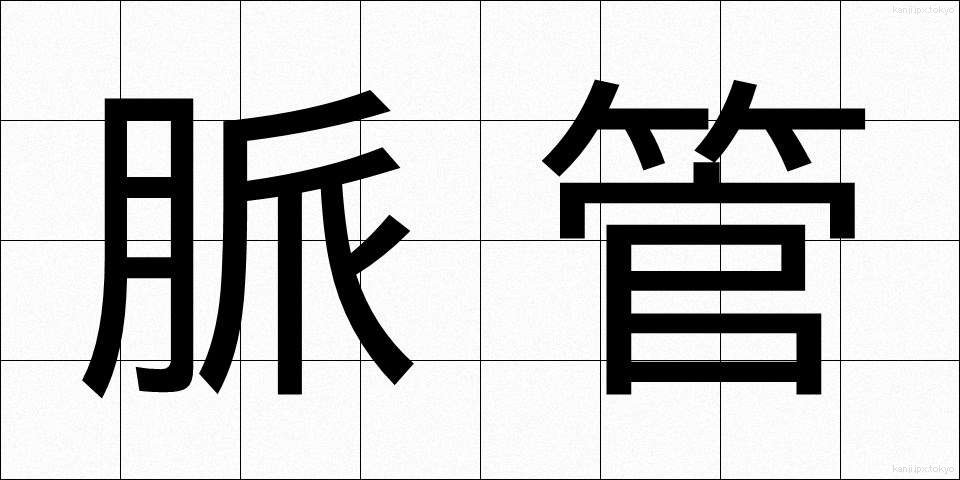脈管 (みゃくかん)