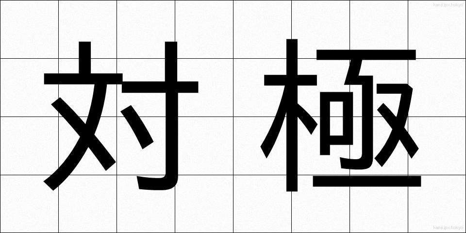 対極 (たいきょく)