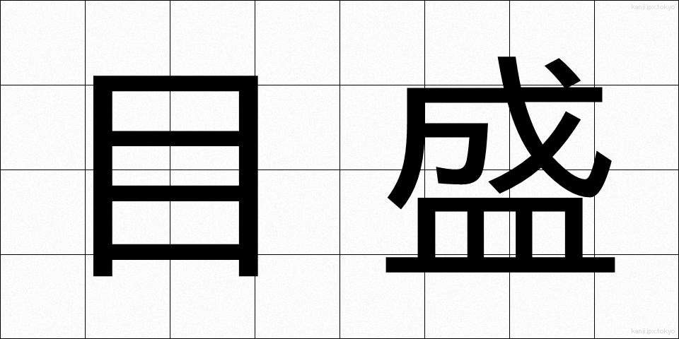 目盛 (めもり)
