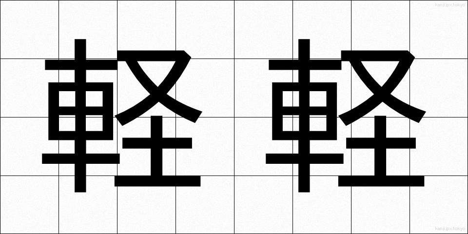 軽軽 (けいけい)